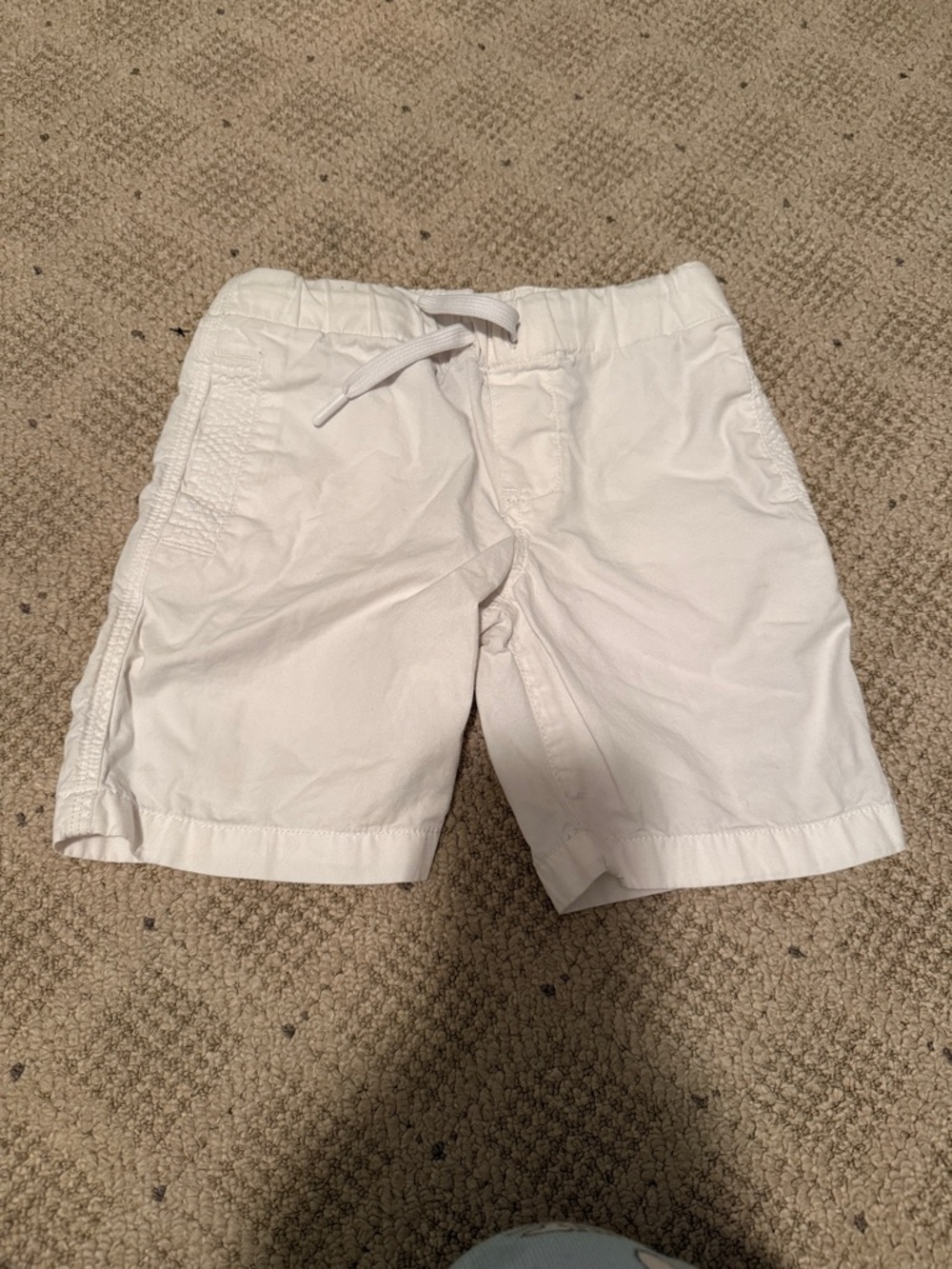 Polo by Ralph Lauren White Kids Drawstring Shorts